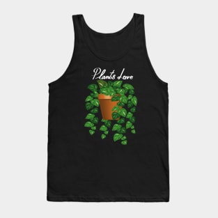 Plants Love - Marble Pothos Tank Top